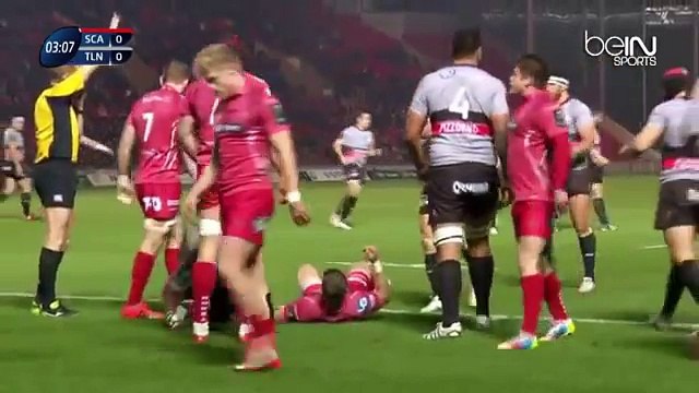 Résumé Scarlets-Toulon - ERCC J6