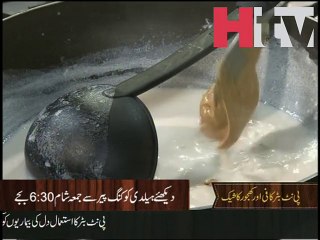 Peanut Butter Aur Khajoor Ka Shake Recipe - HTV