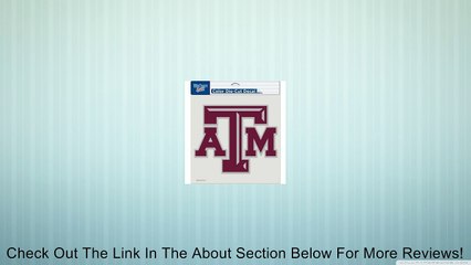 Texas A&M Aggies Die-Cut Decal - 8''x8'' Color Review