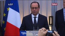 Au mémorial de la Shoah, Hollande pourfend la théorie du complot et le négationnisme