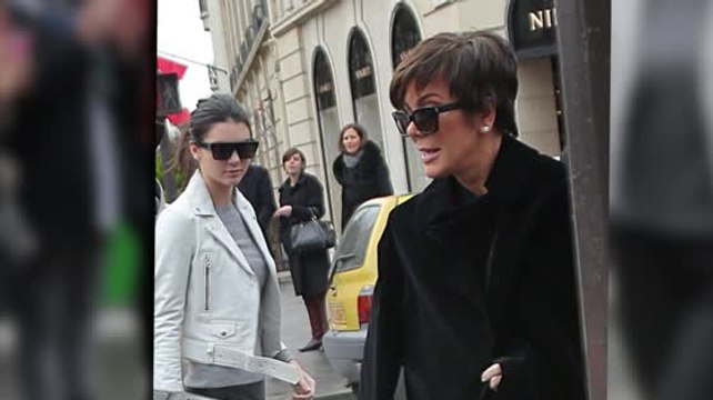 Kendall Jenner Gets Upstaged By her Mother During Paris Fashion Week