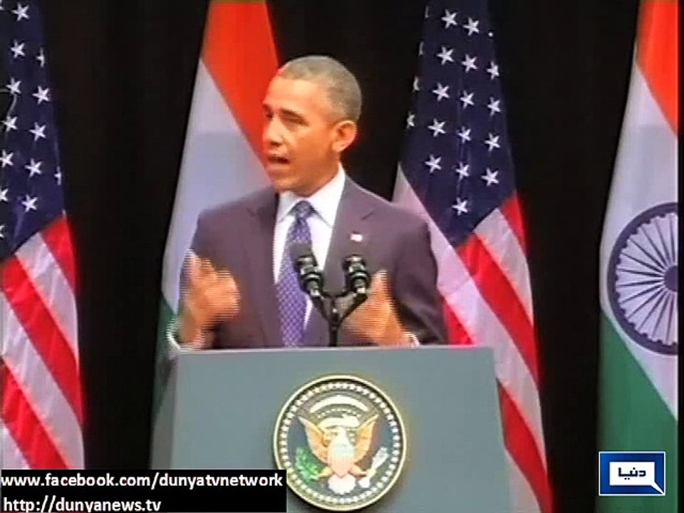 Dunya News - Obama quotes Shah Rukh Khan's 'senorita' dialogue from movie Dilwale Dulhania Le Jayenge