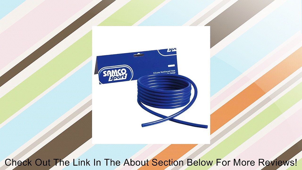 Samco VT8B3W3LBLACK 5/16" x 1/8" Vacuum Tube Review