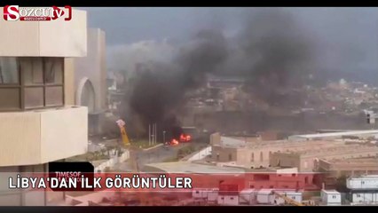 Libya'dan ilk görüntüler