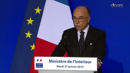 Conférence de presse sur l'interpellation de djihadistes à Lunel