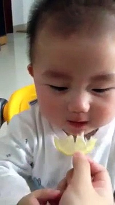 Cute expression of a little kid
