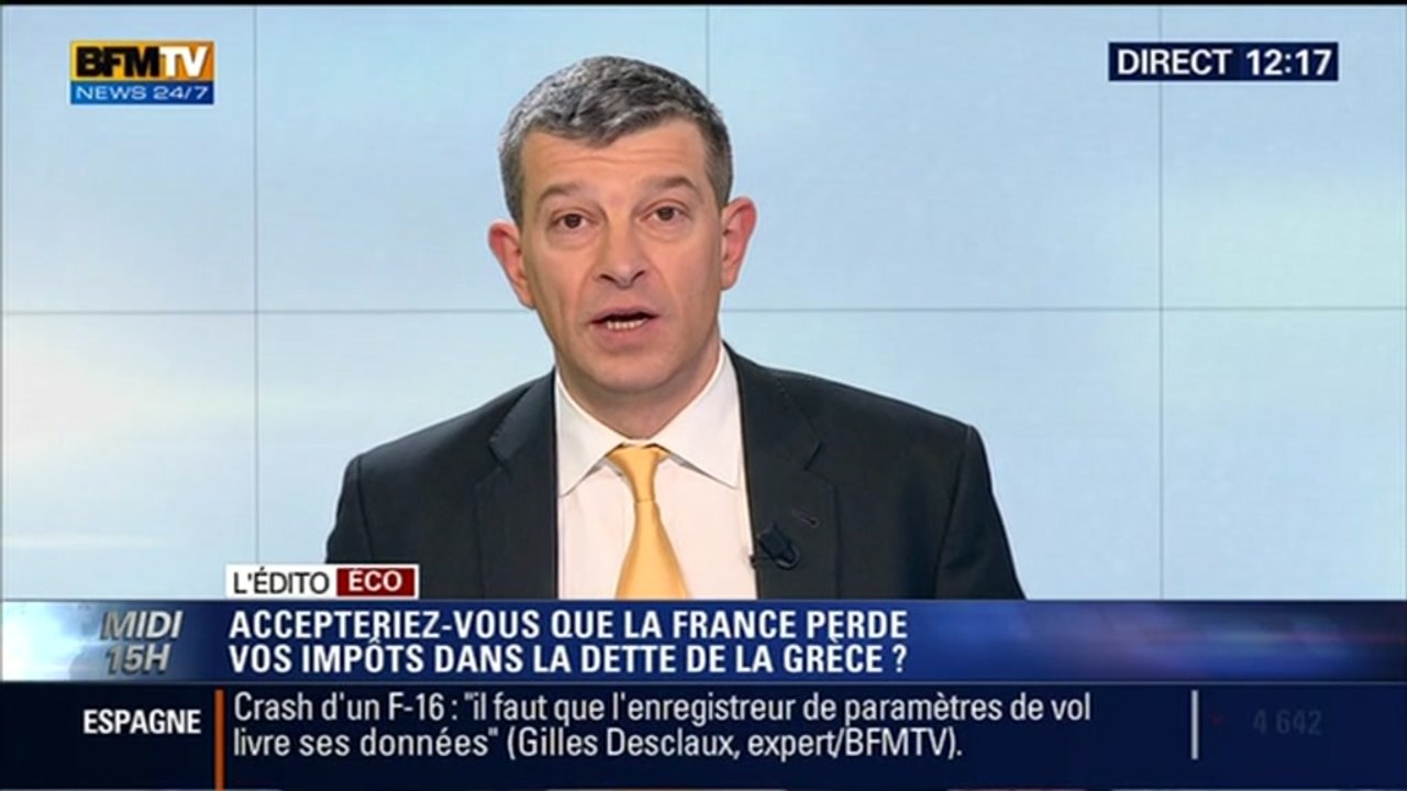 L'Édito éco de Nicolas Doze: Dette grecque: le remboursement est incontournable – 27/01