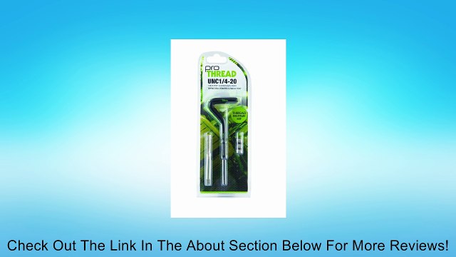 CTA Tools 33049 Pro-Thread Repair Kit, 1/4 - 20-Inch Review