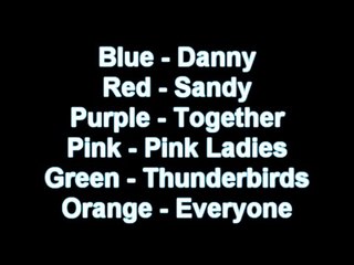 [Lyrics+Color Coded] Grease - Summer Nights