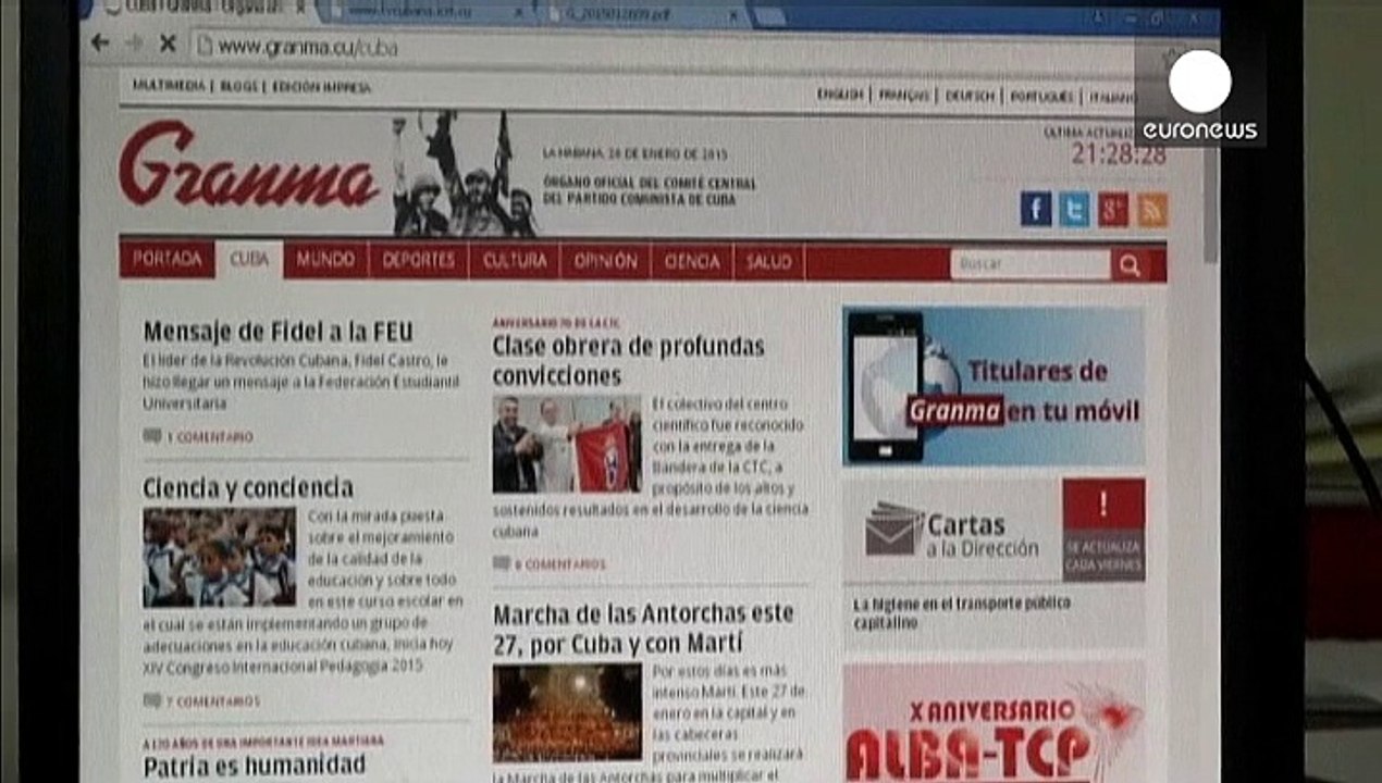 Neues Lebenzeichen: Fidel Castro zur Annäherung an die USA