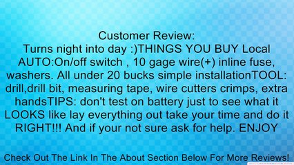 41.5" Off-Road Extra LED Light Bar Cree - 240W Flood/Spot Combo Beam Review