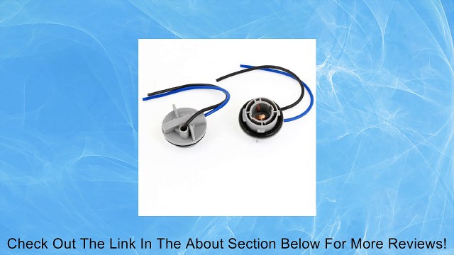 2 x 1156 LED Brake Turn Harness Plugs Connectors Pre-wired Wiring Sockets Review