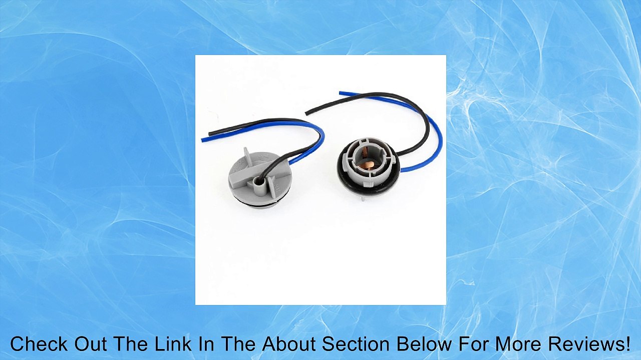 2 x 1156 LED Brake Turn Harness Plugs Connectors Pre-wired Wiring Sockets Review