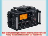 TASCAM DR-60D Linear PCM Recorder for DSLR Filmmaking and Field Recording