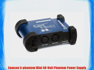 Samson S-phantom Mini 48-Volt Phantom Power Supply