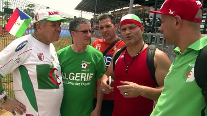 Africa Cup of Nations: Algeria fans show a world of dedication