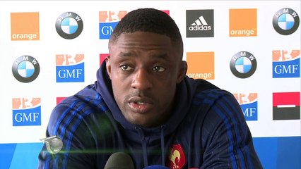 XV de France - Nyanga : "L'objectif c'est le tournoi"