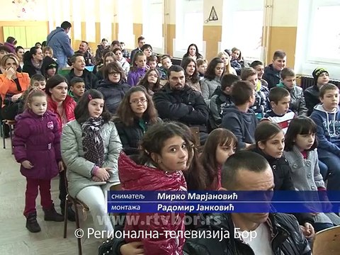 45 godina Osnovne škole „Sveti Sava“ u Boru, 27. januar 2015. (RTV Bor)