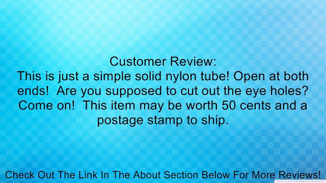 Black And White Skull Nylon Motorcycle Balaclava Face Mask Review