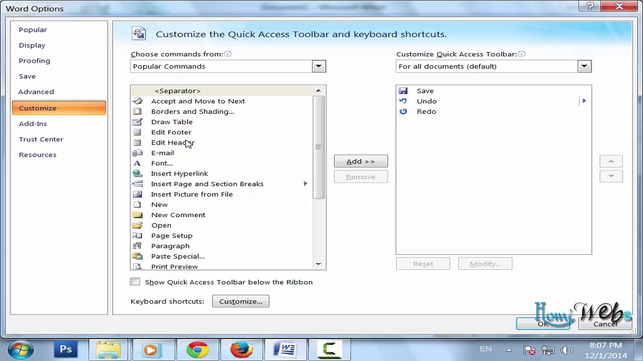 Ms Word (Urdu-Hindi) Lec 1- Introduction  - HomiWebs
