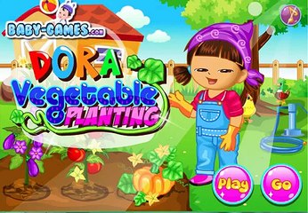 Dora Games - Dora Vegetable Planting - Kids Cartoon Games