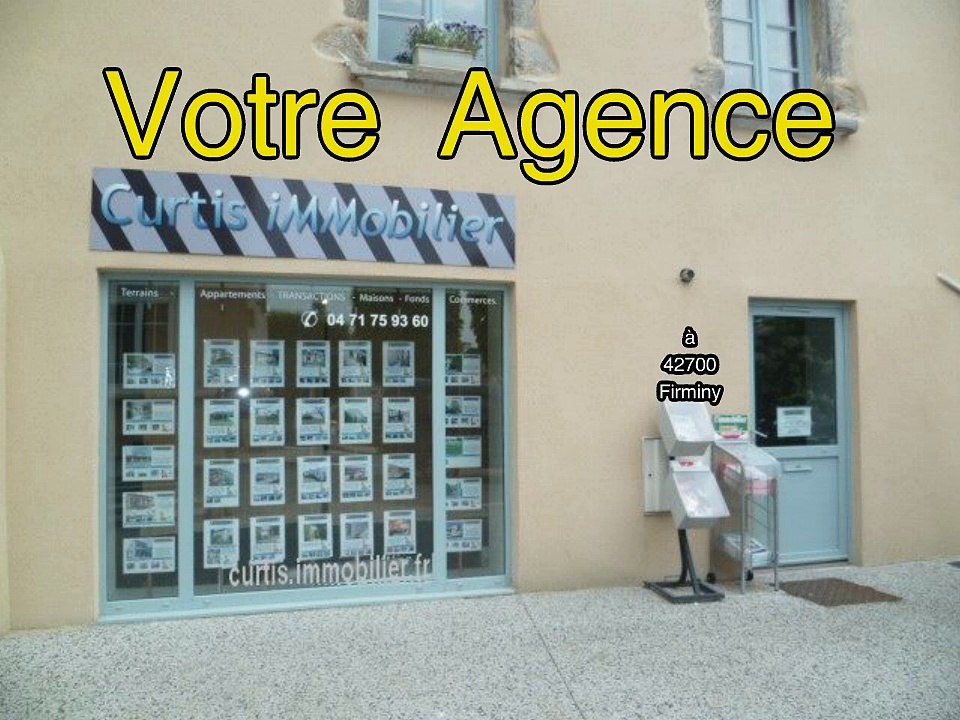 A vendre Terrain à Firminy (42700) situé à chazeau, la parcelle de terrain constructible  de 711m2, viabilité en bordure eau, téléphone, électricité, exposition est/ouest. A voir rapidement. Prix : 65000 euros frais d'agence immobiliere Curtis inclus.