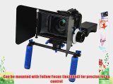 ePhoto Digital DSLR Camera Shoulder Rig Matte Box Video Photograpy Rail System 15mm Rod Rig