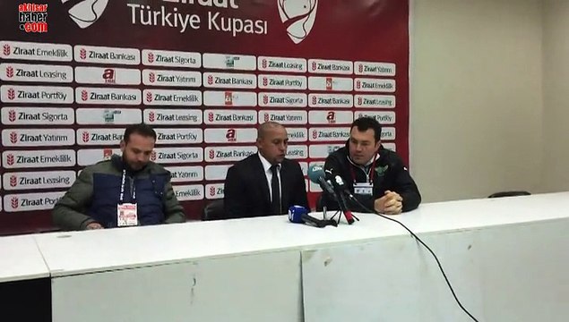 Ziraat Türkiye Kupası, Manisaspor, Akhisar Belediyespor Maçı Ardından (1-1)