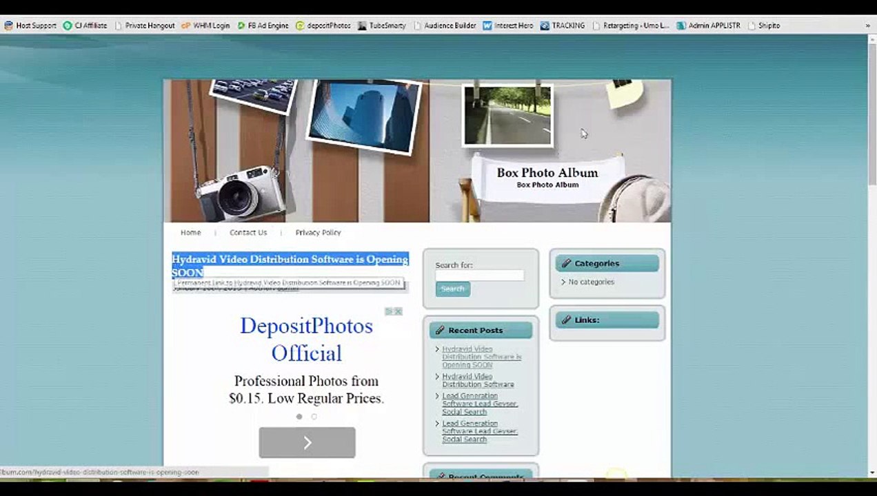 Hydravid Software Tutorials- Part 16 - Syndicate Videos To Video Sharing Sites