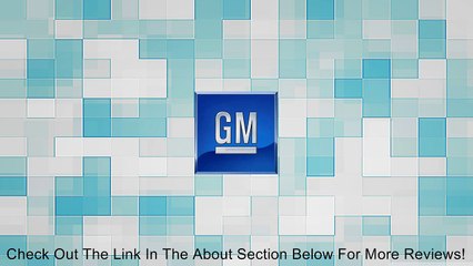 Genuine GM 15835666 Control Arm Bumper, Front Review