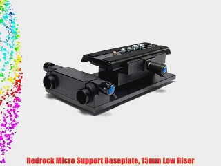 Redrock Micro Support Baseplate 15mm Low Riser