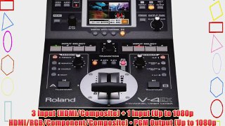 Roland V-4EX | Digital Video Mixing Device for Quality Video Performance and Web Streaming