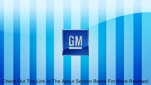 Genuine GM 12611636 Drive Belt Review