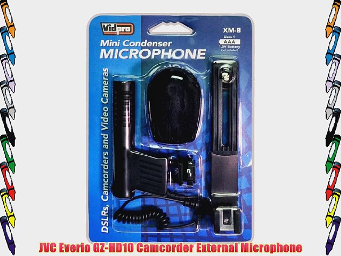 JVC Everio GZ-HD10 Camcorder External Microphone - video Dailymotion