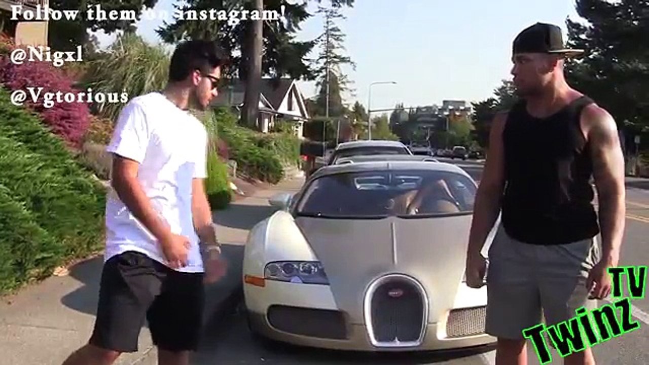 Gold Digger Prank - Picking Up Women with a Bugatti - Picking Up Girls - Funny Pranks - Pranks 2014