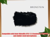 BRONSTEIN WM3001 Long Hair Shotgun Microphone Wind Muff Screen for Rode VideoMic Sennheiser