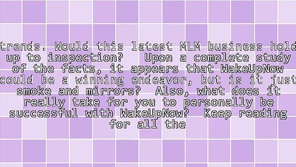 This Wake Up Now Business Is Guarantee To Take Control Of The Entire Industry