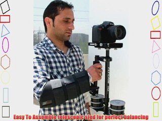 DVC 17854 DSLR Flycam Nano Professional Action Stabilizer with Arm Brace for Cameras upto 3.5-Pounds