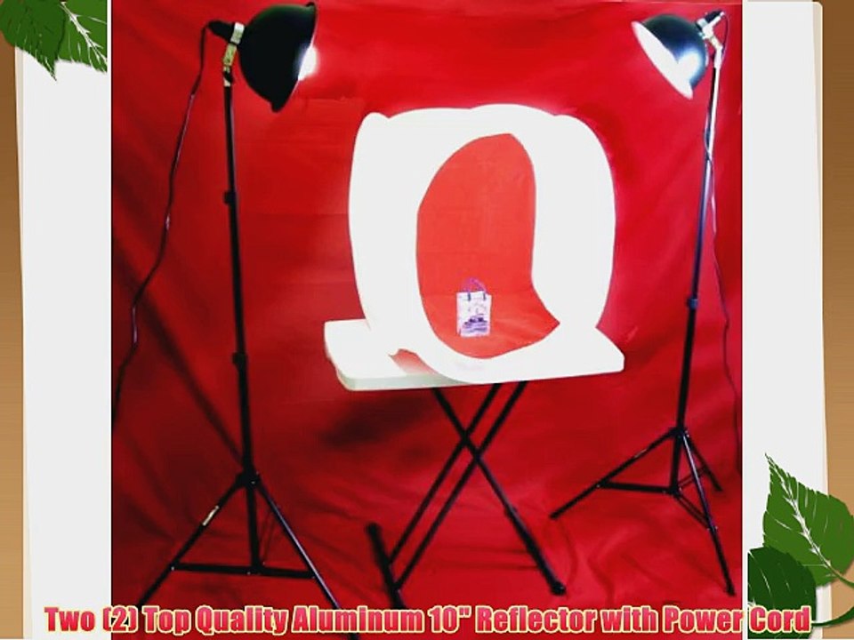 CowboyStudio Photography Table Top Photo Studio Reflector Lighting Tent  Kit - 1 Tent Light