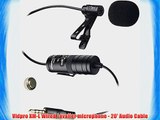 GoPro HERO3 Camcorder External Microphone Vidpro XM-L Wired Lavalier microphone - 20' Audio