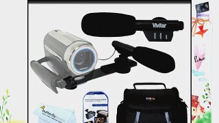 Universal Super Sound Mini Zoom Camcorder Directional Video Shotgun Microphone w/Mount   Deluxe