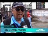 More than half of Honduras' population lives in poverty