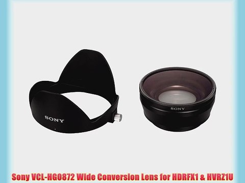 Sony VCL-HG0872 Wide Conversion Lens for HDRFX1