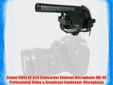 Canon VIXIA HF G30 Camcorder External Microphone XM-40 Professional Video