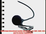 Azden Omni-Directional Lavalier Microphone for 15BT 35BT 31LT and Pro Series Transmitters