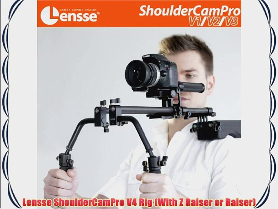 Lensse ShoulderCamPro V4 Rig (With Z Raiser or Raiser)
