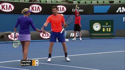 Aus Open R2 - Hlavackova-Peya vs. HC Chan-Murray