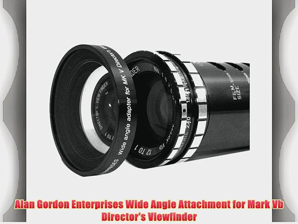Alan Gordon Enterprises Wide Angle Attachment for Mark Vb Director's Viewfinder