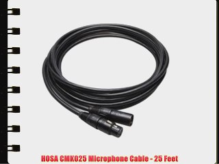 HOSA CMK025 Microphone Cable - 25 Feet