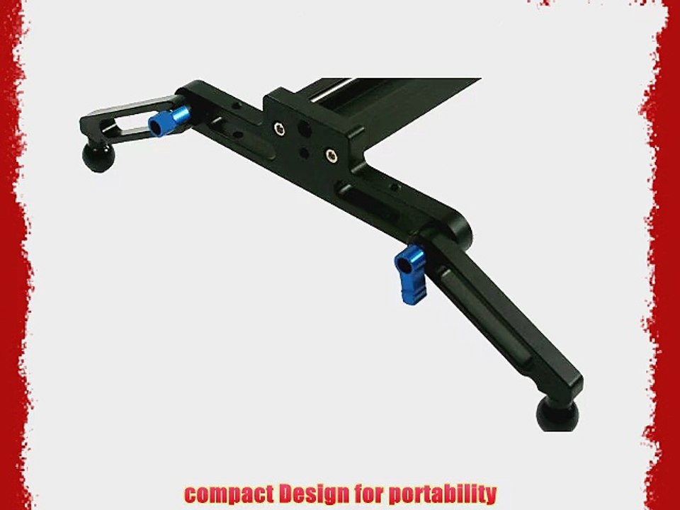 ePhoto 30-Inch Camera Video Track Slider Video Stabilizer DSLR Slider 80Slider